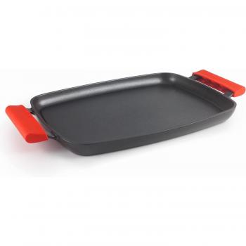 Plancha Grill Lisa de Aluminio Lacor 34x25cm