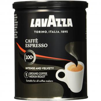 Café molido - Lavazza ESPRESSO café molido en lata con sabor espresso de 250g