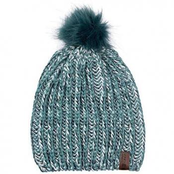 Starling Women's Beanie with Pom-Pom - Blue