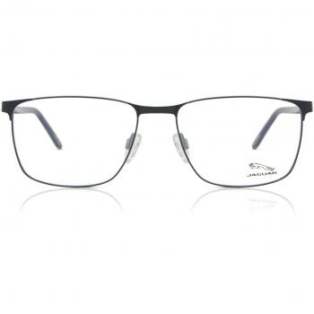 Jaguar 3103 1131 Men's Silver Eyeglasses Frame Size 56 with Blue Light Blocking