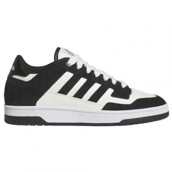 Adidas Rapid Court Low Sneakers for Men - Core Black/Cloud White, Size 45
