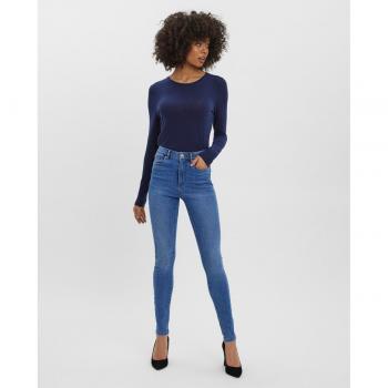 Vero Moda Women's High Waist Skinny Jeans Vmsophia Gu3112 Ga