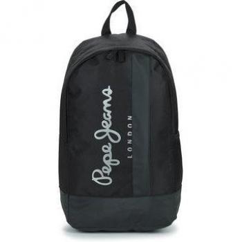 Mochila Pepe Jeans Owen Reflect Negra para Hombre - 100% Poliéster
