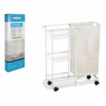 Estantería de Baño Confortime Laundry Bag Metal 69 x 22,5 x 75 cm (3 Unidades)