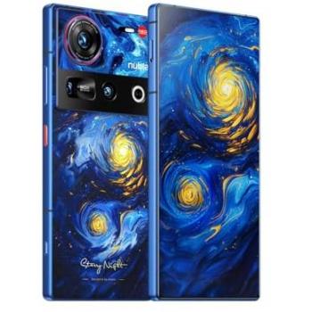 Smartphone Nubia Z70 Ultra 5G Dual SIM 16GB RAM 512GB Cámara Principal de 35mm Batería de 6150mAh Cámara Bajo Pantalla Color Noche Estrellada