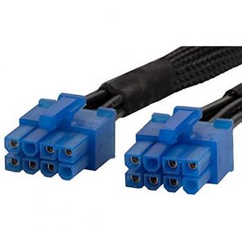 Cable de alimentación SST-PP12-PCIE - 2 x PCIe 8 pines (fuente de alimentación) - 12 pines (GPU)