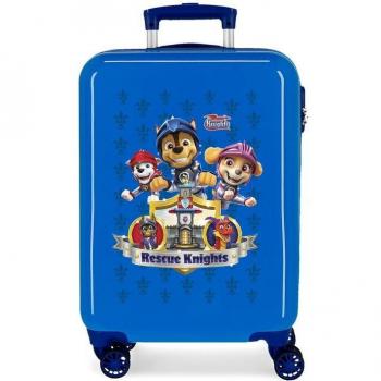 Maleta de Cabina Rígida Patrulla Canina Rescue Knights Azul 38x50x20 cm 34L