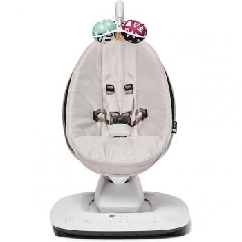Hamacas 4moms MamaRoo 5.0 Plateado - Hamaca con Movimientos y Sonidos para el Descanso del Bebé
