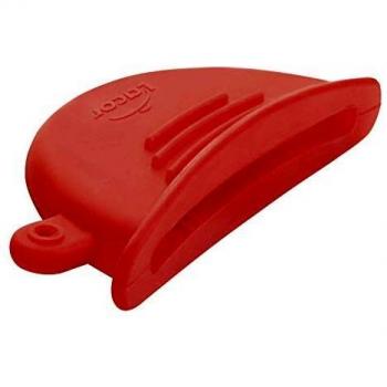 Lacor - 60052 - Par de Manopla Cubreasas Silicona - Rojo