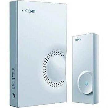 Timbre Portátil 100 metros IP44 Blanco AF151170 COATI