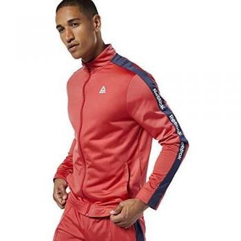 Reebok Te Bl Track Jacket Chaqueta, Hombre, rebred, XS