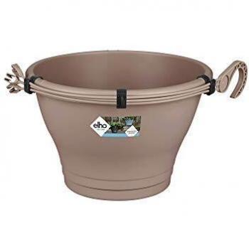 Maceta Colgante Corsica 30 cm - Gris Pardo
