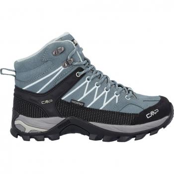 CMP Botas de Senderismo Rigel Mid WP para Mujer, Color Verde Mineral, Talla 38 EU