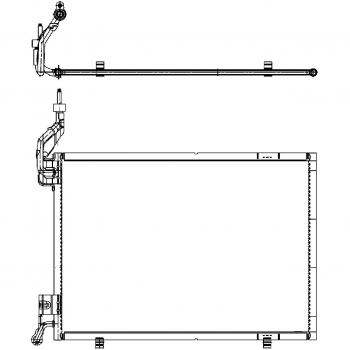Hella  8FC 351 309-271 condensador