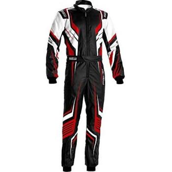 Sparco Traje K45 Prime K para NIÑO Talla 150 Negro/Blanco/Rojo