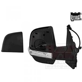 Espejo retrovisor VAN WEZEL 1638814, tipo: espejo retrovisor, características: diseño específico para vehículos, ajuste manual o eléctrico (dependiendo del modelo), vidrio convexo para mayor visibilidad, carcasa resistente a impactos