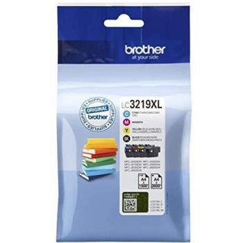 Tinta Brother LC-3219XLVAL Pack Cuatricolor Alta Capacidad 1.500/3.000 Pag, Multi-Pack