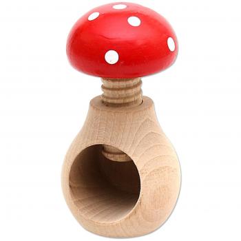 Cascanueces de madera hecho a mano, 1 unidad, diseño falsa oronja