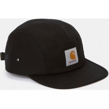 Carhartt WIP Backley Black 5-Panel Cap - Unisex, 100% Cotton
