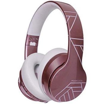 Powerlocus p6 auriculares bluetooth inalambricos de diadema 20h de duracion super bass hifi con sonido estereo cascos bluetooth con microfono inalambrico y con cable para movilestabletspctv 6