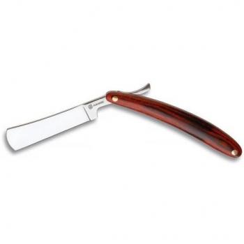 Navaja Albainox Barbera Mango Stamina Roja Hoja de Acero Inox 7 Cm, en caja a color