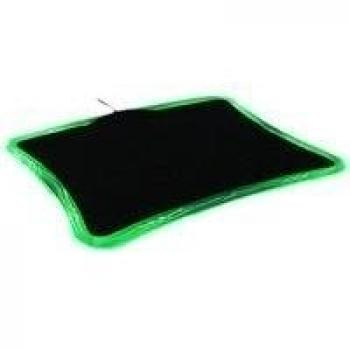Revoltec LightPad Precision Green Edition Negro - Alfombrilla de ratón