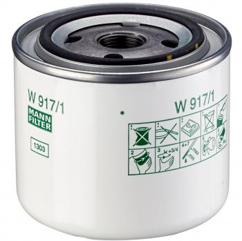 Original MANN-FILTER Filtro de aceite W 917/1 – Para automóviles