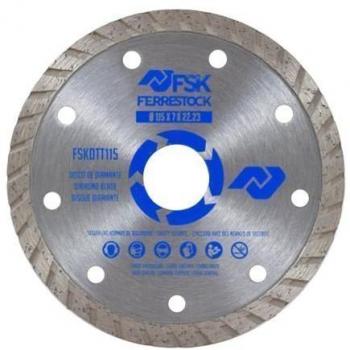 Disco de diamante turbo sinterizado Ferrestock FSKDTT115