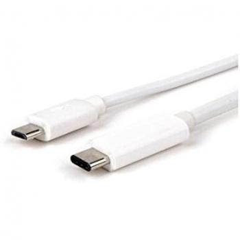 Cable USB LMP 13870 de 1m USB C a USB A Blanco