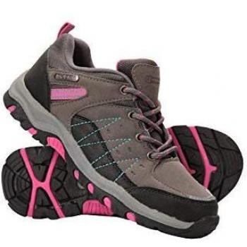 Mountain Warehouse Calzado Stampede Resistente al Agua Zapatillas Impermeables Infantiles, Zapatillas Antideslizantes de montaña para niños, Calzado Adaptado a la Lluvia Gris 30.5