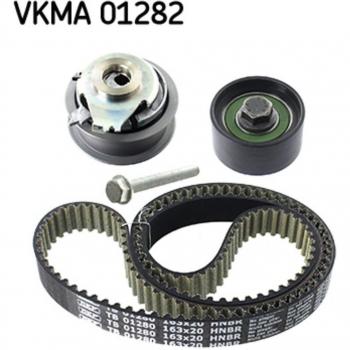 Kit de distribución SKF VKMA 01282 - Kit de correa de distribución con componentes de alta calidad
