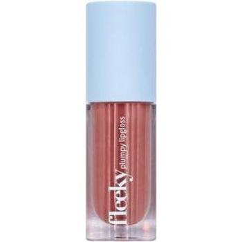 Fleeky - Labial Voluminizador Gloss 5 ml Rosa Desnuda - Brillo y Hidratación para tus Labios