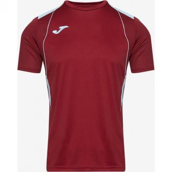 Camiseta manga corta hombre Championship VII burdeos celeste Joma
