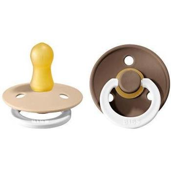 Bibs Chupetes Vanilla Glow & Dark Oak 2uds