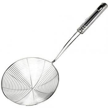 Happyfriends Alambre INOX Espumadera 16 cm, Plateado