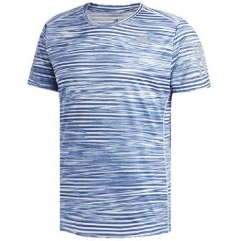 adidas Response Tee M Camiseta de Running, Hombre, Azul