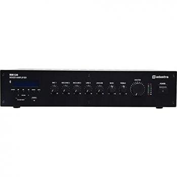 Adastra | Complete Powered Mixer & Amplifier Combo | Bluetooth, USB, SD, FM Tuner | 120 Watts