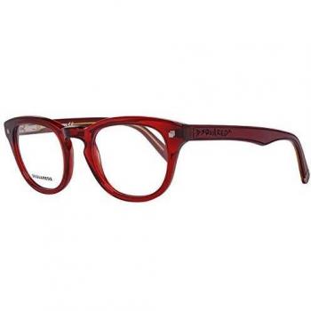 DSquared Dsquared2 Brillengestelle Dq5114 069 48 Monturas de Gafas, Rojo