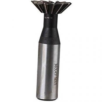 WEONE 30 mm x 45 Grado especial templado acero de alta velocidad de cola de milano cortador de doble filo 14 flautas