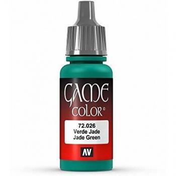 VALLEJO-3072026 72026 Vallejo Game Color Verde Jade, Multicolor