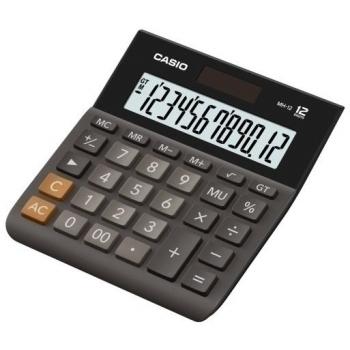 Calculadora de Mesa Casio MH-12 con Pantalla de 12 Dígitos