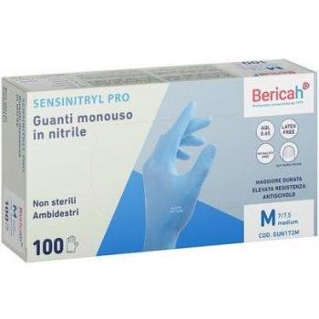 Guantes de Nitrilo Sensinitryl Pro Talla M 100uds