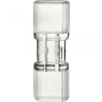 Conector para manguera de luces LED NEOLED REEL, plástico transparente, 1.3 x 6 x 1.8 cm