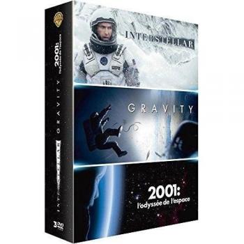 Interstellar + Gravity + 2001, l'odyssée de l'espace [Francia] [DVD]