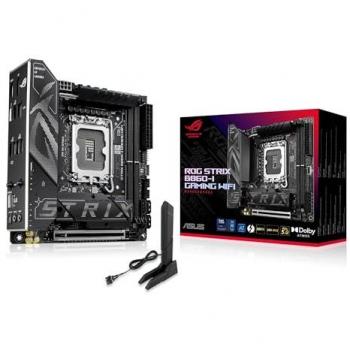 Placa Base ASUS ROG STRIX B860-I GAMING WIFI Mini ITX, Socket LGA 1851, DDR5, PCIe 5.0, WiFi 7, Dos Ranuras M.2