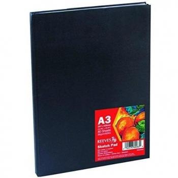 Reeves - Cuaderno de esbozo de tapa dura, A3