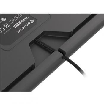 Teclado Mecánico para Jugadores Genesis THOR 303 RGB, Interruptores Rojos, Conexión USB, Diseño en Negro, Hot Swap