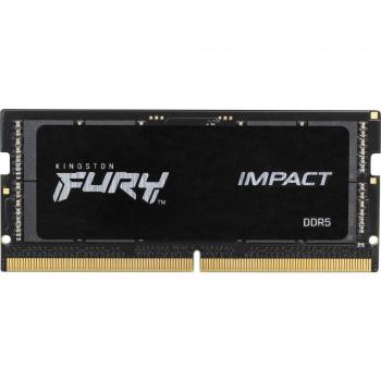 Kingston FURY Impact 32GB (2 x 16GB) DDR5 4800MHz CL38 SODIMM Laptop Memory Kit