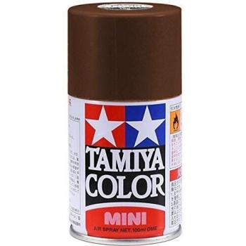 Spray TS-1 Pintura Esmalte Rojo Pardo de Alta Calidad