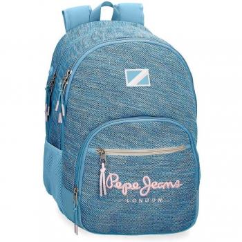 Mochila Pepe Jeans Lena Doble Cremallera